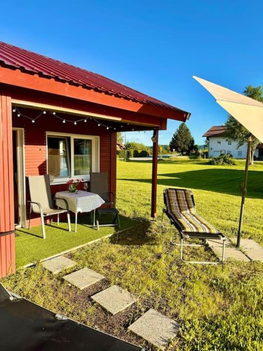 Cozy I Blockhuette Im Nationalpark I Ferienwohnung นอยไรเคเนา ภายนอก รูปภาพ